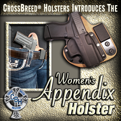 CrossBreed Introduces the All New Women's Appendix Carry Holster