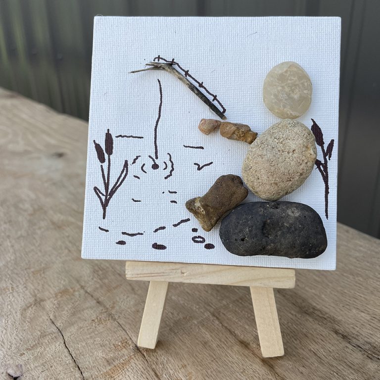 Pebble Art A Quick and Easy Father’s Day Gift