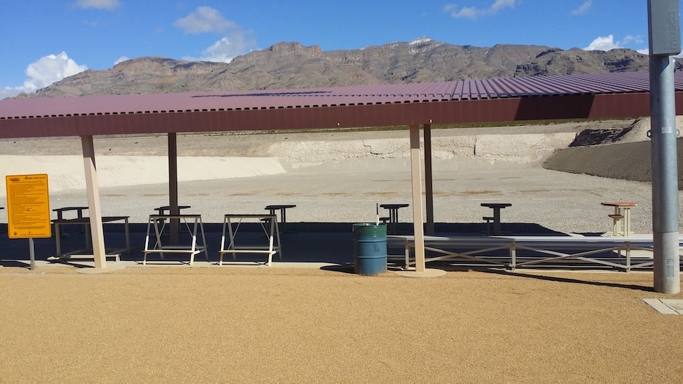 Clean outdoor range