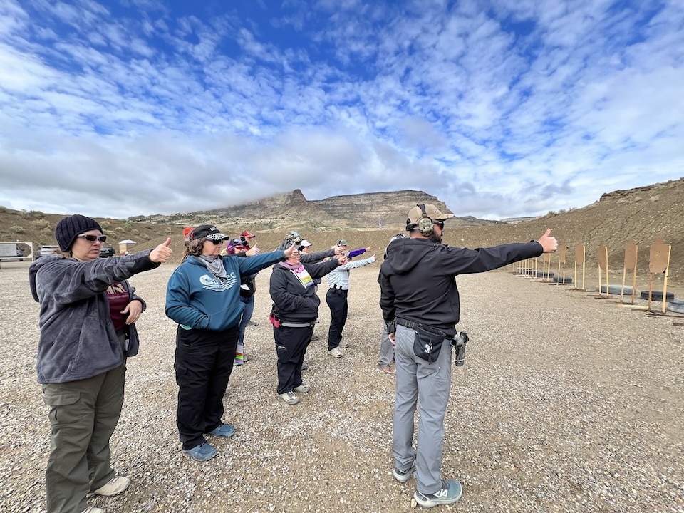 Nick Young Teaching Target Transition Class (Billie HIllier photo)