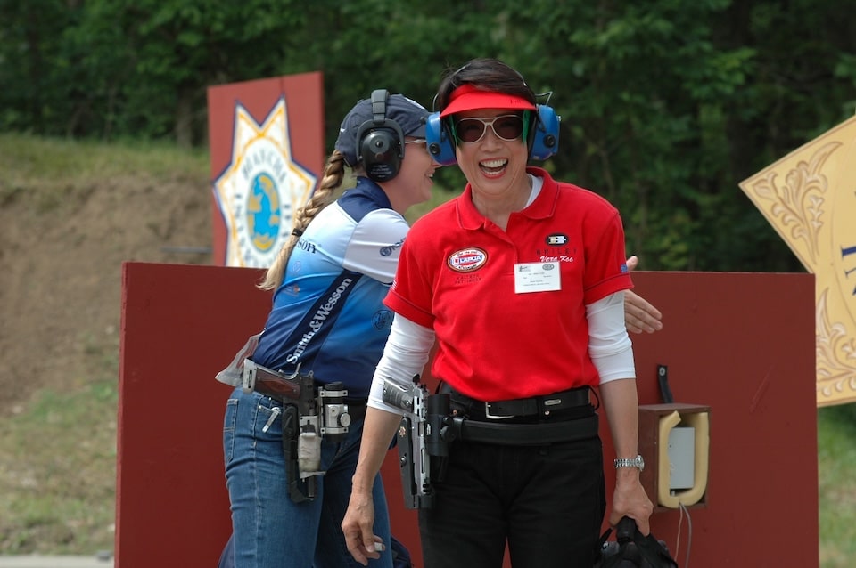 After the Shoot-off at the Bianchi Cup with Julie Golob May 2007