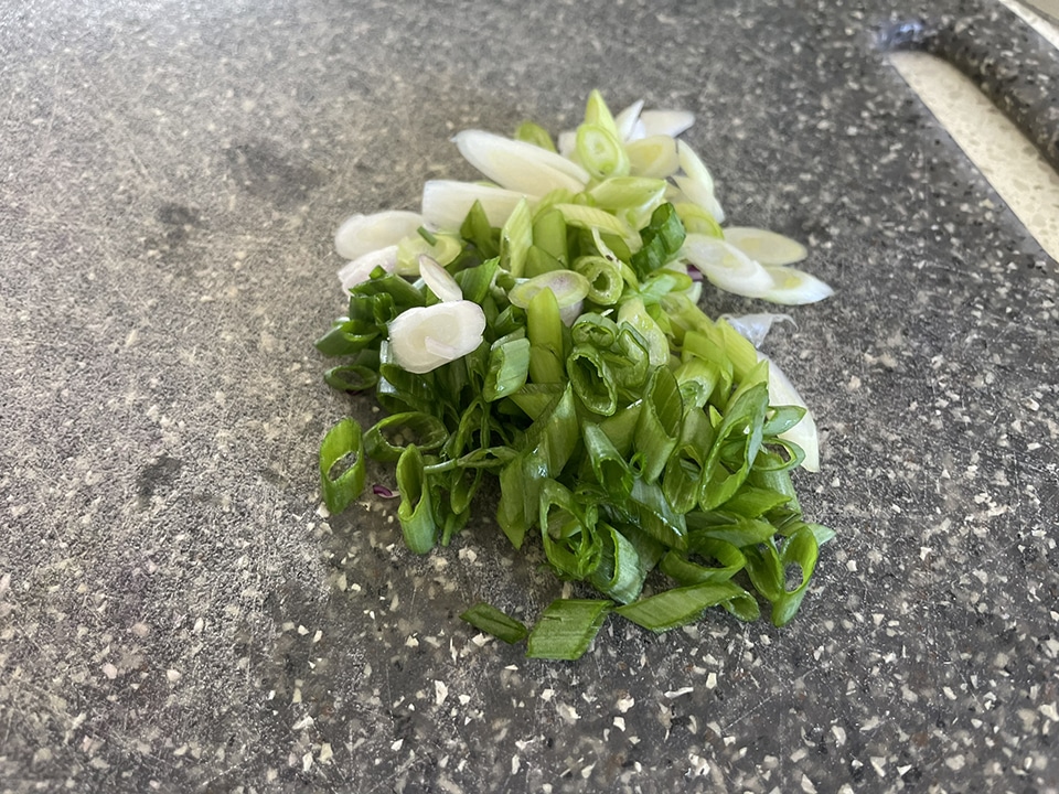 Chopped green onion