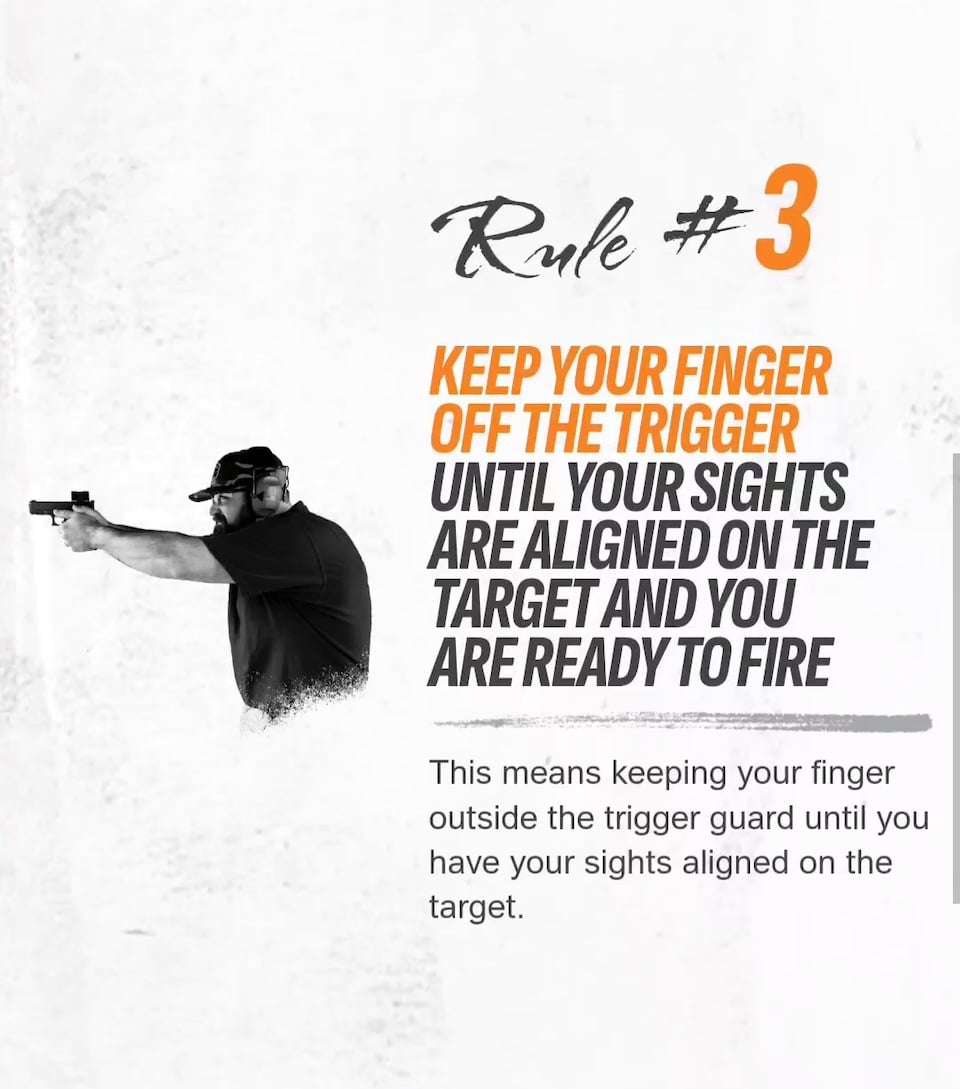 Firearm Safety Rule #3