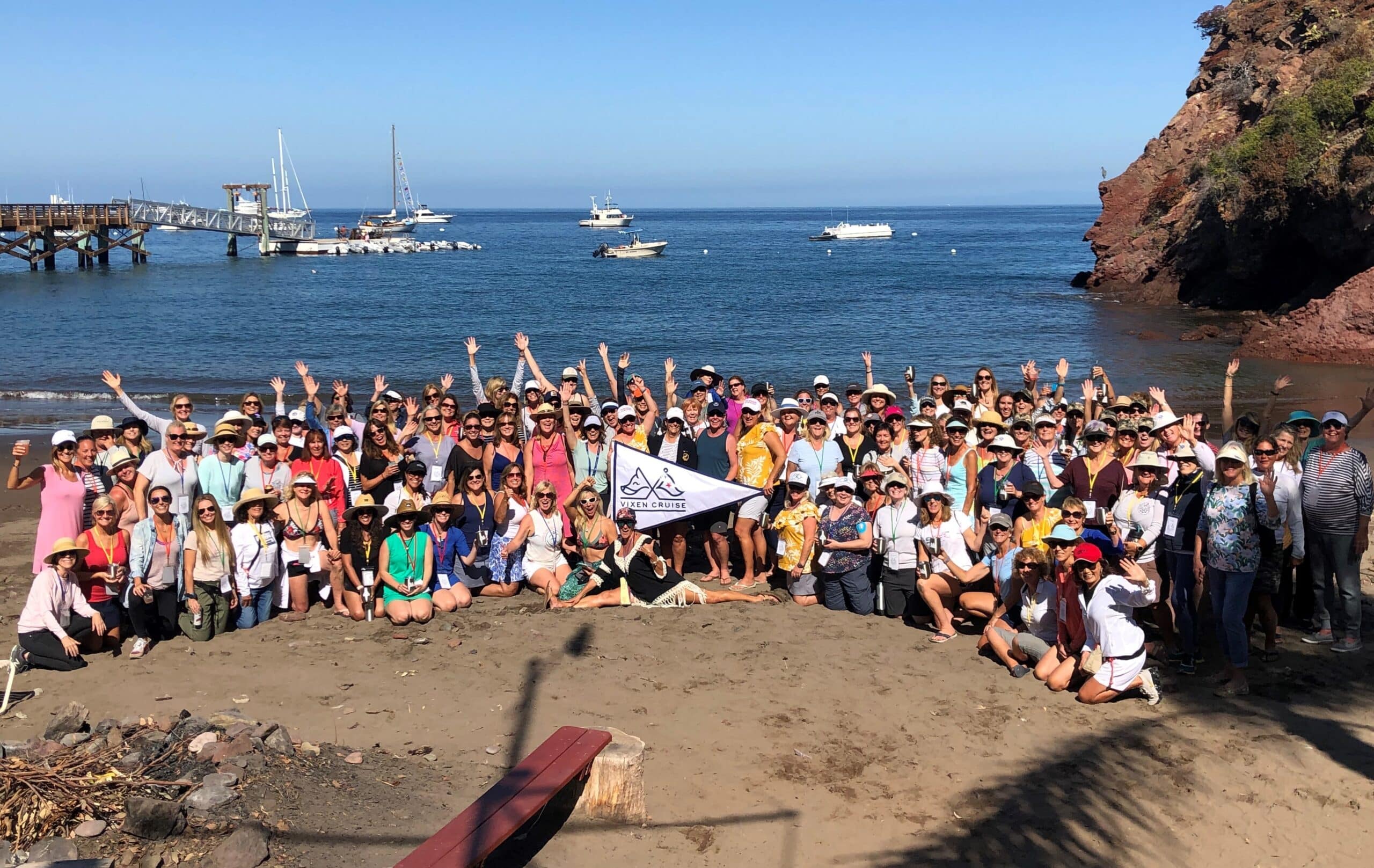 In 2019, as San Diego Yacht Club commodore, Jerelyn Biehl introduced a “Sail with the Commodore” series, which trained and encouraged 130 women sailors to take their boats to Catalina Island for the club’s first women’s cruise.