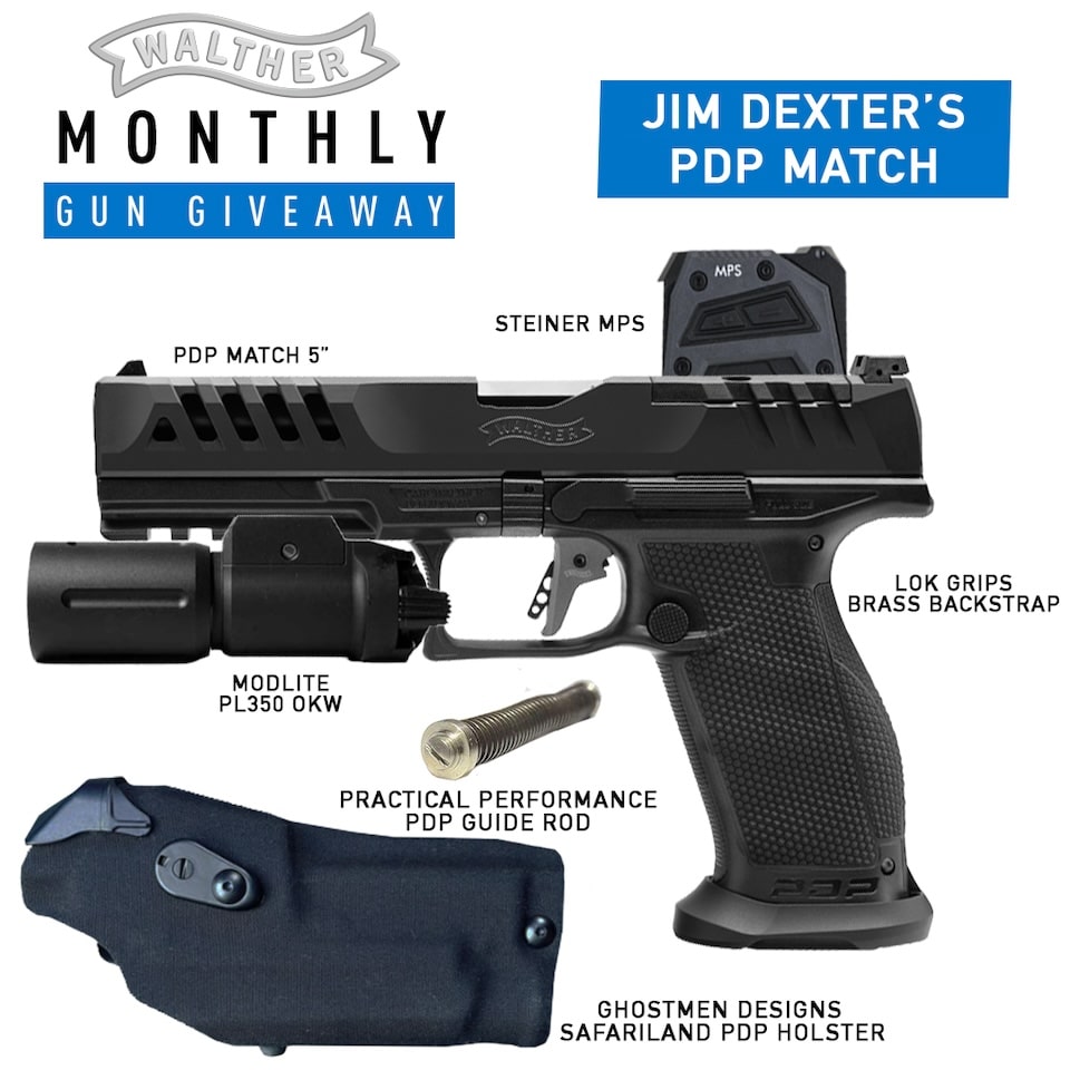 Walther June Giveaway Dexter custom gun giveaway