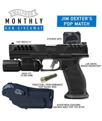Walther custom gun giveaway Feature