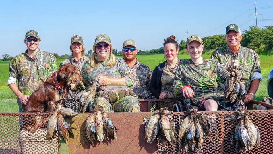 Ashlee Lundvall duck hunting