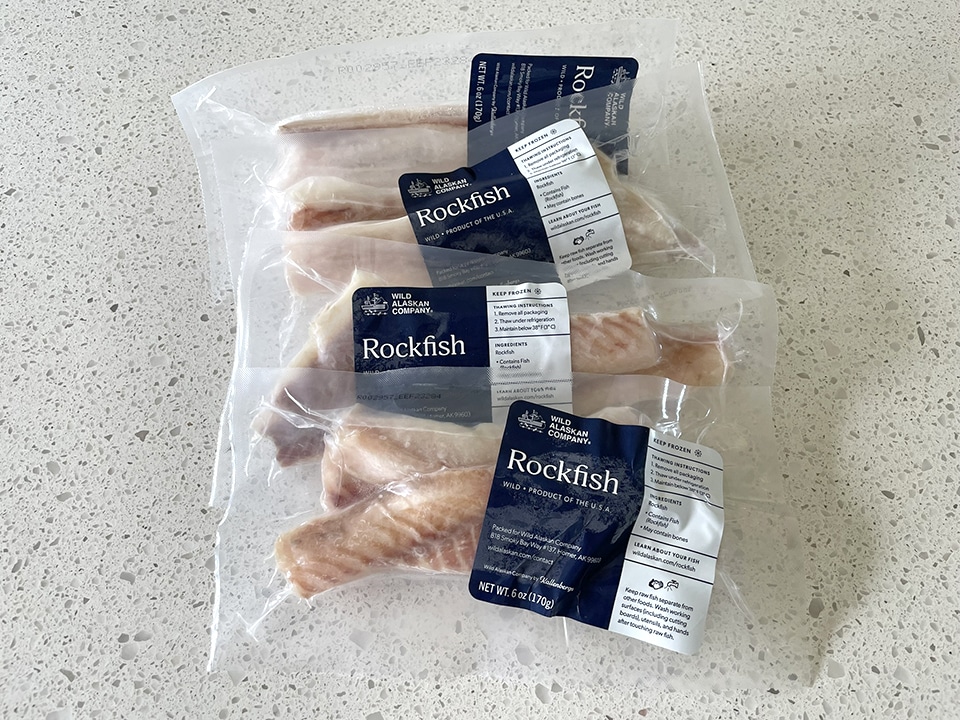 Frozen Rockfish