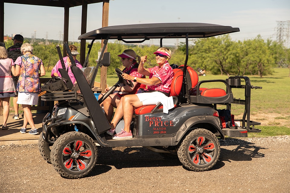 Golf-with-a-shotgun