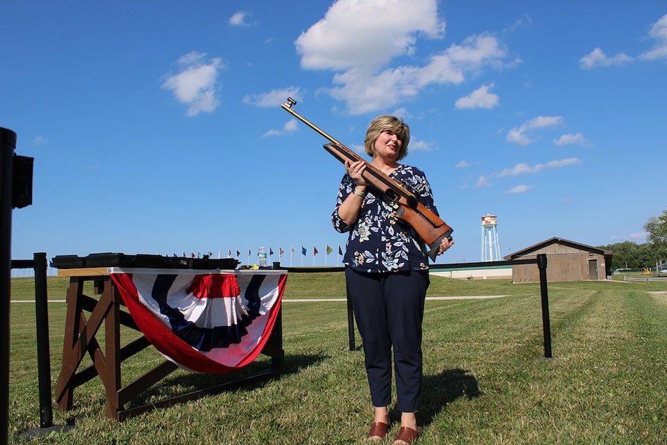 The First Shot Ceremony served as the first time the gifted rifle had been fired.