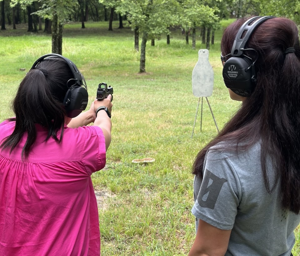 shooting steel get her out to the gun range