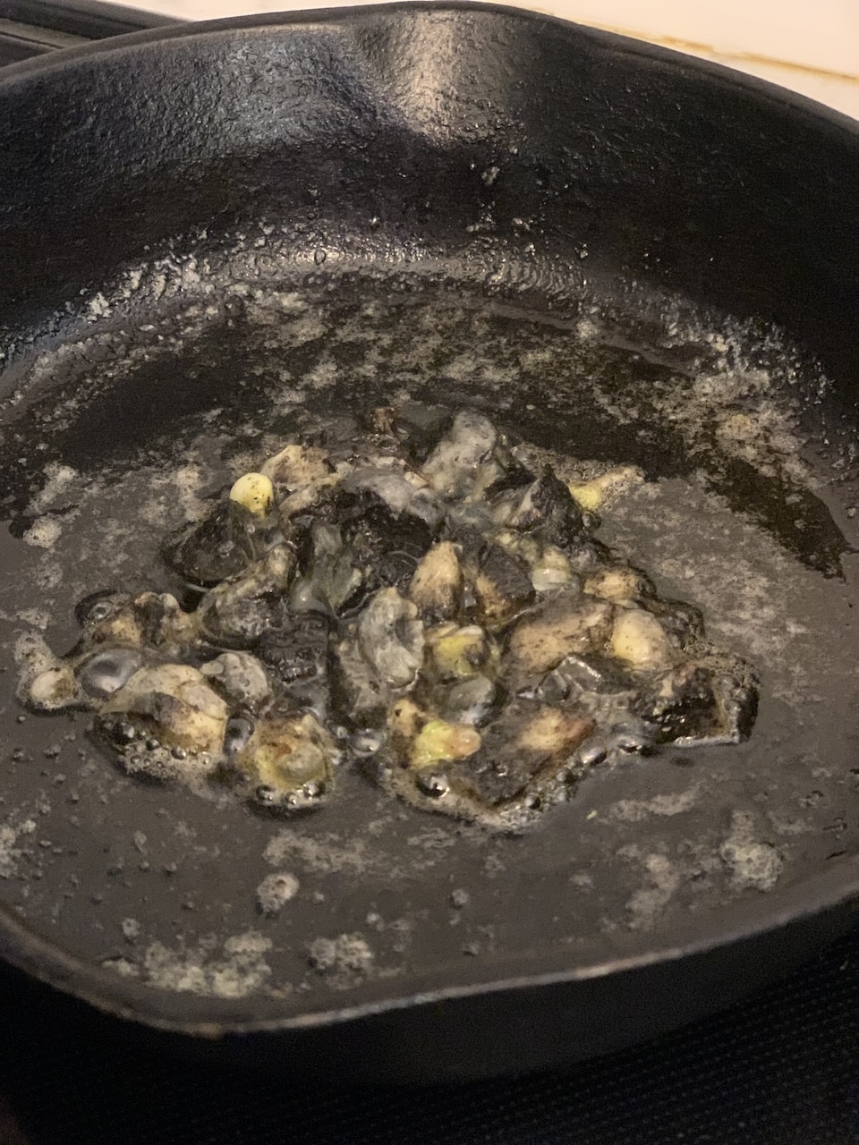 Cooked Huitlacoche