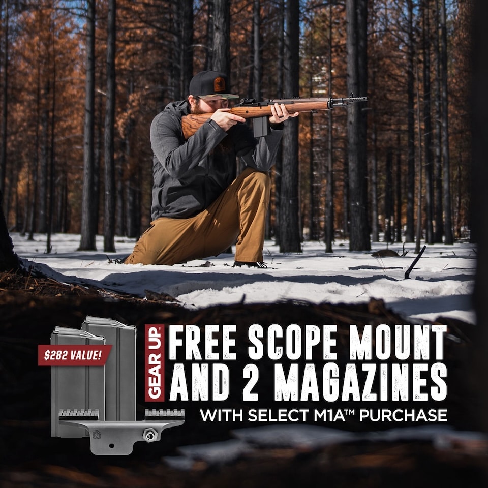 Springfield Armory Announces 2024 M1A Gear Up Promotion