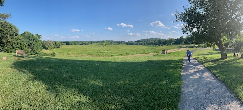 Field Panorama Valley Forge