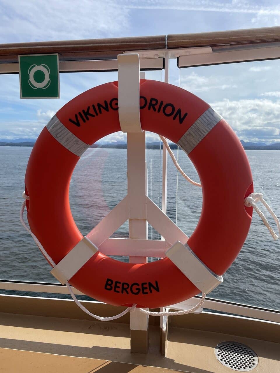 Viking Orion cruising alaska