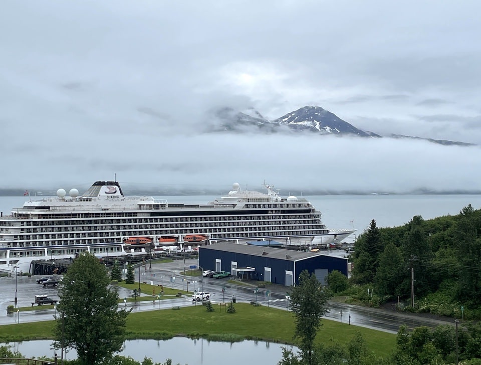 Viking Ship Orion cruising alaska