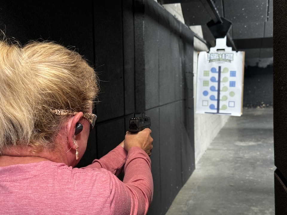 Patti Short with Dueling Tree Walther PDP F-Series