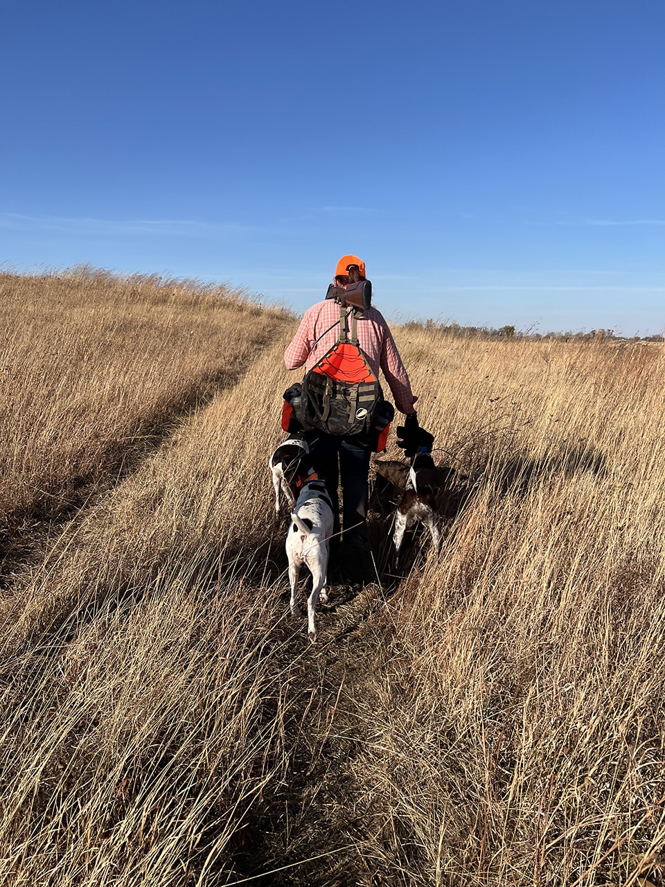 Kate and dog Strengthening Your Shotgun Game