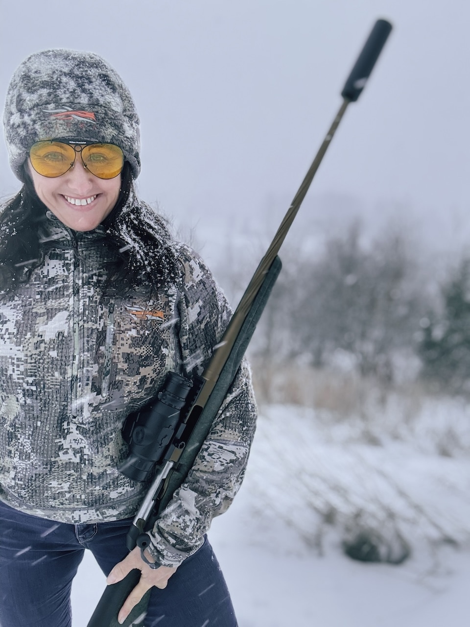 Woman holding Ruger Gen II