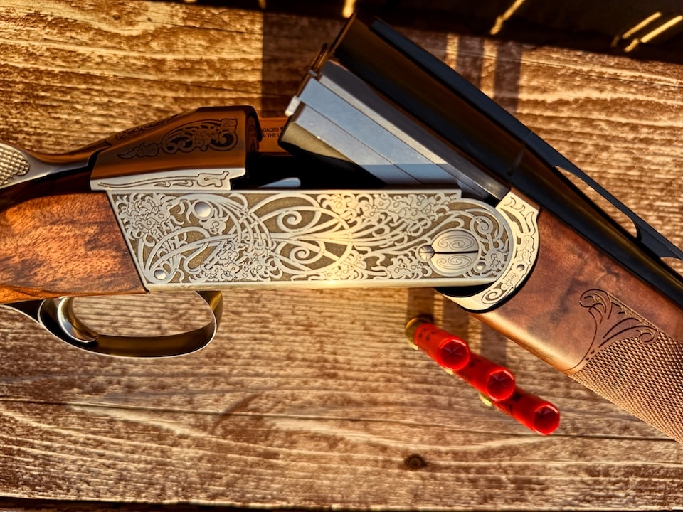 Krieghoff receiver with Fiocchi shells