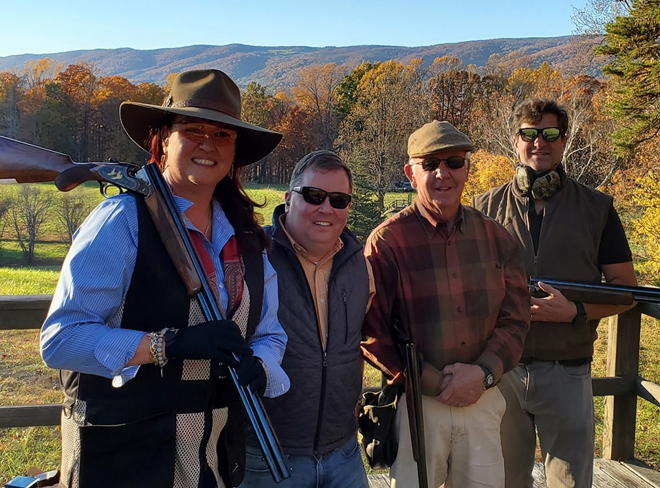 Charity shotgun event Kate Syren Hosting a Charity Shoot