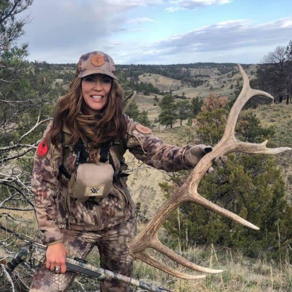 Jana Waller elk antler shed hunting